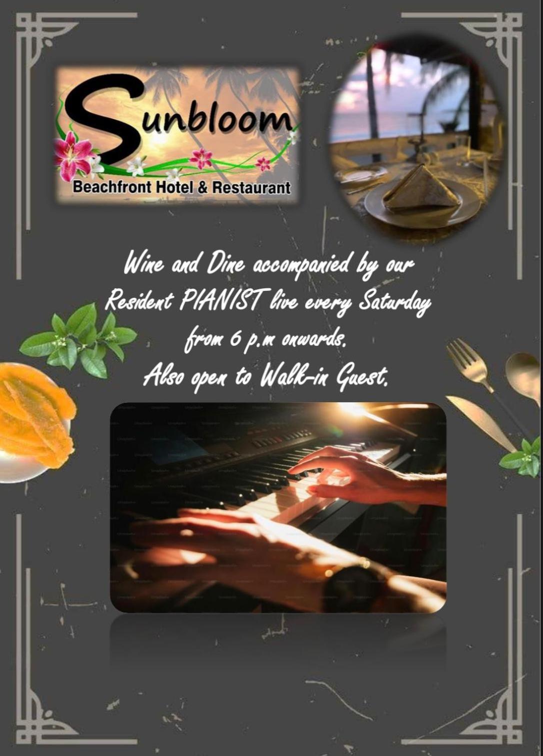 Sunbloom Beachfront Hotel And Restaurant Zambales Sinabacan Екстер'єр фото